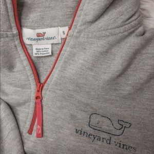 Never Worn Gray Vineyard Vines 1/4 Zip